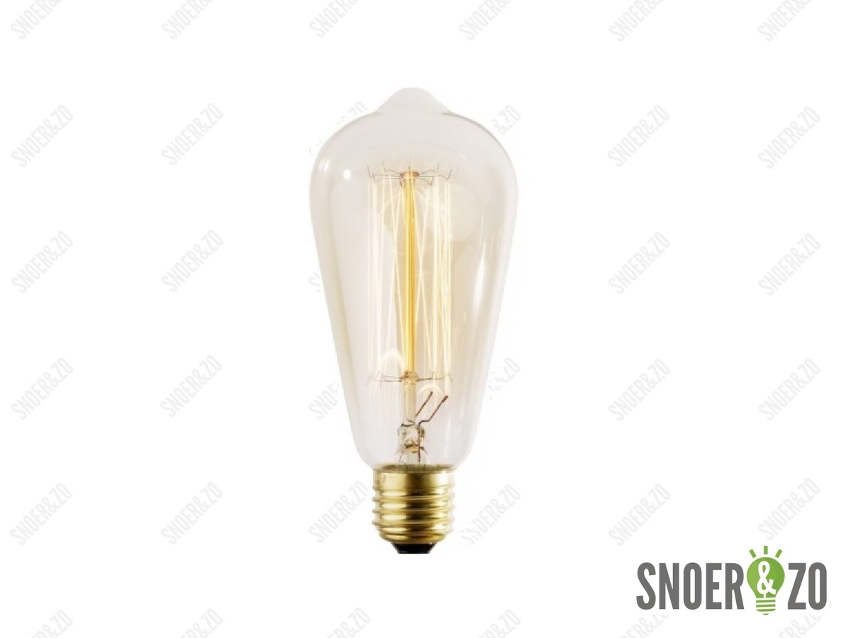 Kooldraadlamp edison ST64 helder 100W E27