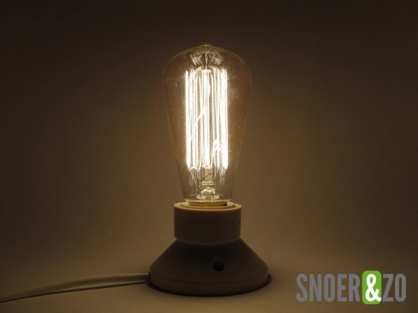 Kooldraadlamp edison ST64 helder 100W E27 Kooldraadlamp edison ST64 helder 100W E27