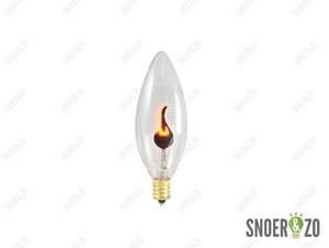 E14 flicker flame - vlam kaars 3W