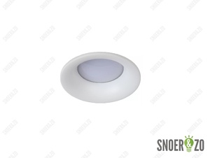 Lucide inbouwspot ziva rond wit IP44