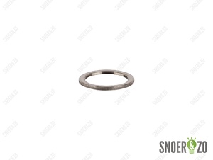 Metalen fitting ring E27 industrial nikkel