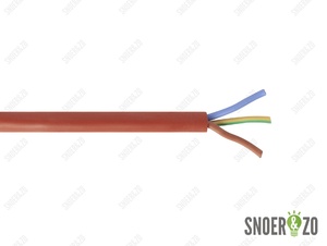 Snoer rond siliconen 3x0,75 mm²