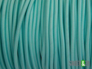 Turquoise strijkijzersnoer