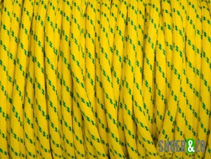 Geel-groen strijkijzersnoer flex