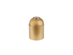Fitting E27 bakeliet goud glad Fitting E27 bakeliet goud glad