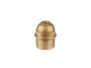 Fitting E27 bakeliet goud verhoogd Fitting E27 bakeliet goud verhoogd