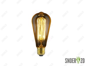 Kooldraadlamp edison ST58 goud 40W E27