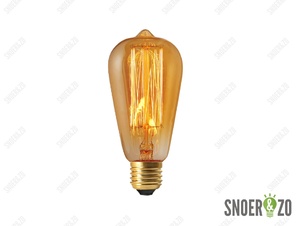 Kooldraadlamp edison ST64 goud 40W E27