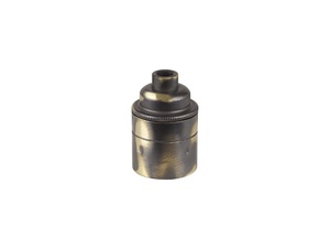 Metalen fitting E27 industrial antiek geschuurd Metalen fitting E27 industrial antiek geschuurd