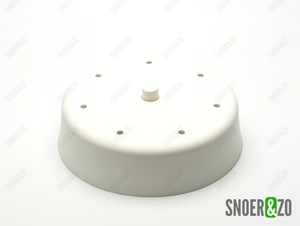 Plafondkap kunststof wit met 7 gaten Plafondkap kunststof wit met 7 gaten