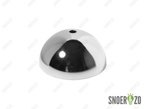 Plafondkap metaal rond chroom Plafondkap metaal rond chroom