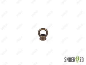 Ringnippel brons 22 mm - M10x1 binnendraad Ringnippel brons 22 mm - M10x1 binnendraad