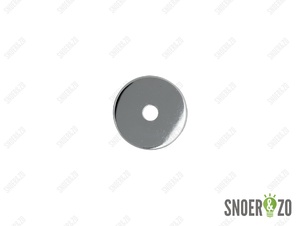 Sier afdekplaat cilinder chroom - 5 cm Sier afdekplaat cilinder chroom - 5 cm