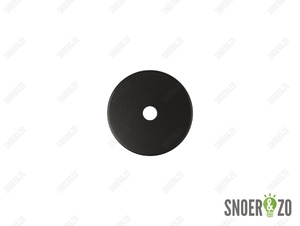 Sier afdekplaat cilinder zwart - 6 cm Sier afdekplaat cilinder zwart - 6 cm